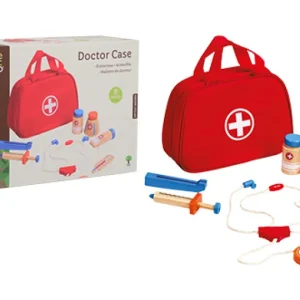 Joueco - Dokterstas met accessoires 11-delig