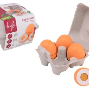 Joueco - Eier speelset 4-delig
