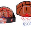 Deur Basketbalspel met basketbal in doos