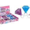 Glitter putty in ring assorti in display