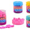 Fluffy zand 450 gram in container 4 assorti