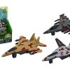 Action Fighters die-cast straaljager op kaart 4 assorti