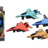 Action Fighters 4 pull-back die-cast straaljagers in doos