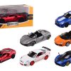 Absolute Motors - licentie supercars 1:32, 6 assorti