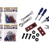 Gereedschap set deluxe in zak 4 assorti