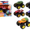 Kleur veranderende monster truck in doos - 4 assorti