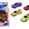 Kleur veranderende die cast auto 1:64  set 3 stuks