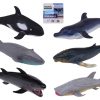 Animal World oceaan dieren soft 25 cm 6 assorti