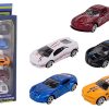 Super Cars 5 stuks Die-cast auto s in doos