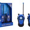 Politie walkie talkie bereik +/- 80 mtr.