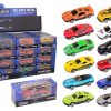 Super Cars 2.6 inch die-cast auto 12 assorti in display