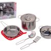 Home and Kitchen stalen pannenset 8-delig