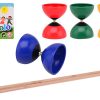 Outdoor Fun diabolo met houten stokjes