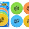 Frisbees Soft Touch op kaart - 4 stuks