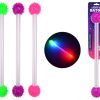 Twirl stick met licht - 3 assorti