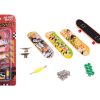 Vinger skateboard set 4 stuks op kaart