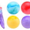 Marmer print speelbal 85 gram 4 assorti