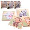 Jouéco - The Wildies Family puzzel 4 assorti