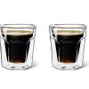 Dubbelwandig glas Leopold Vienna Espresso 100ml 2 stuks