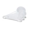 Patisse set maatlepeltjes wit 4 dlg. 12cm