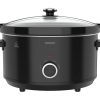 Tomado Slowcooker 6L Zwart