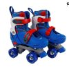 Rolschaatsen blauw 608Z alu frame verstelbaar 31-34