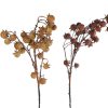 Kunstbloem Pomegranate groen/bruin 2 assorti 90cm