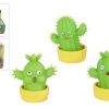 Stretchy cactus figuur 10cm 3ass in display