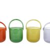 Theelichthouder met hengsel Zia glas assorti 13x15x21cm