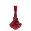 Vaas Suus S rood metaal 19x19x34cm
