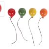 Wandversiering Balloon S aardewerk 10,5x8x6,5cm assorti