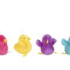 Take Me Home vogel pluche 4 ass 7,5cm