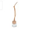 Diffuserset "Aroma Art" car hanger a4 glas/hout 3,5x3,5x5cm