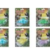DinoWorld skelet met dinoslijm 6 figuren 4ass kleur 10cm