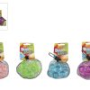 Knisper antistress kralenbal 4ass kleur 9cm