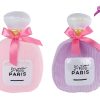 Glamour parfumfles vierkant 2ass pluche 22cm
