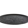 Dienblad Jef L antiek aluminium 35x35x1,7cm - grijs