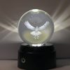 Sfeerverlichting LED Peace Bird m/USB-C kabel 8x8x12,5cm