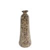Vaas Ragna S beige/bruin aardew 11,5x11,5x30,5cm