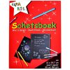 Schetsboek Crea-kit A4 Zwart 20 vel 180 grams