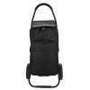 SECC Boodschappentrolley Twill Nylon - Zwart