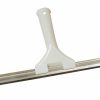 Raamtrekker schuifbare rail zwart rubber 25cm