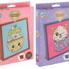 Moxy Diamond painting velvet met frame 15x15cm assorti