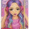 Besties Aankleed stickerboek neon A4 - 10 vellen