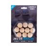 Jeu de Boule 10 buts hout, diameter 30 mm