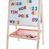Schoolbord - whiteboard hout 88 x 54 x 43cm