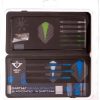 Longfield dartpijlen set in etui