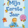 Babyboek blauw Mijn eerste jaar