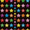 Funny Products Twinkle Stickers Glitter Sheet Funny Stars