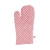 LM Keukenhandschoen 18x33cm - rode ruit
